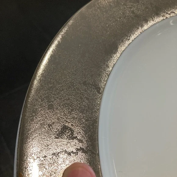 2 Philippe Deshoulieres Porcelaine de Limoges Plates - Picture 3 of 5